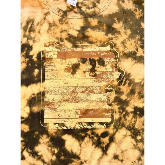 Yellowstone National Park Bleached Tee - Picture 3 of 4